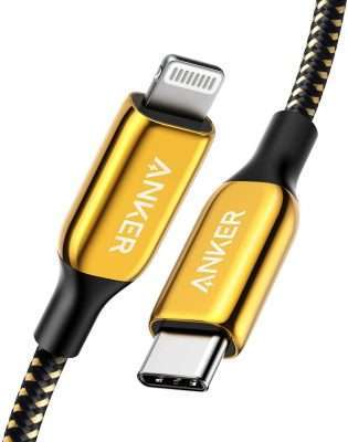 Anker 24K Gold USB-C to Lightning Special Edition Cable 2M