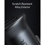 Anker PowerDrive 2 Alloy Metal Mini Car Charger – Black