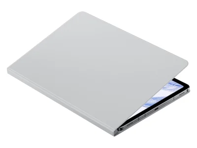 Samsung Galaxy Tab S8 & S7 Book Cover - Light Gray