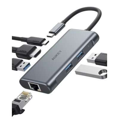 Aukey USB C Hub