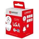 Skross World to USA Country Travel Adaptor