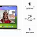 MacBook Air 15″ M3 Chip 8GB RAM 256GB SSD – Starlight