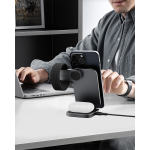 Aukey 3 in 1 Foldable Magnetic Wireless Charger – Gray
