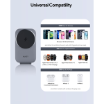 Aukey 3 in 1 Foldable Magnetic Wireless Charger – Gray
