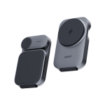 Aukey 3 in 1 Foldable Magnetic Wireless Charger – Gray