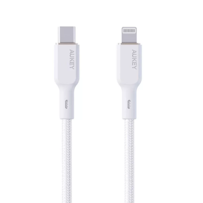 Aukey USB-C to Lightning Cable 1.8M - White