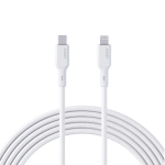 Aukey USB-C to Lightning Nylon Braided Cable 1M – White