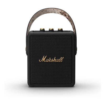Marshall Stockwell II Wireless Portable Speaker – Black & Brass