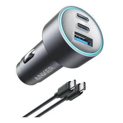 Anker Car Charger 67W with USB Type C To C Cable