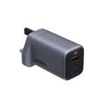 Aukey 3Port Wall Charger 67W Gray