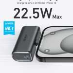 Anker Power Bank 5,000mAh and Built-In USB-C Connector – Black