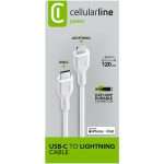 Cellularline USB-C to Lightning Cable – White