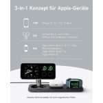 Anker 15W 3 in 1 MagGo Charging Station – Black