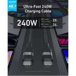 Anker USB-C to C 240W Cable – 1M