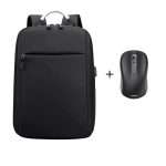 Hama Backpack 25L Black + Wireless Mouse Bundle