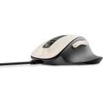 Hama MW-500 Optical 6-Button Mouse – Creme White