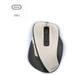 Hama MW-500 Optical 6-Button Mouse – Creme White