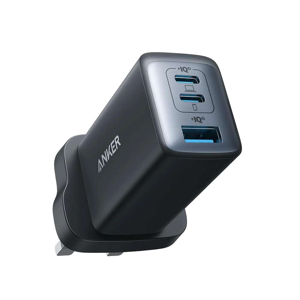 Anker 65W Atom II 3 Port Charger - Black