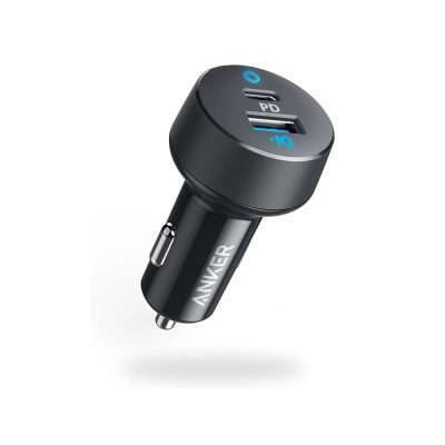 Anker PowerDrive USB C Car Charger - Gray