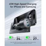 Anker Car Charger 167.5W 3 Ports