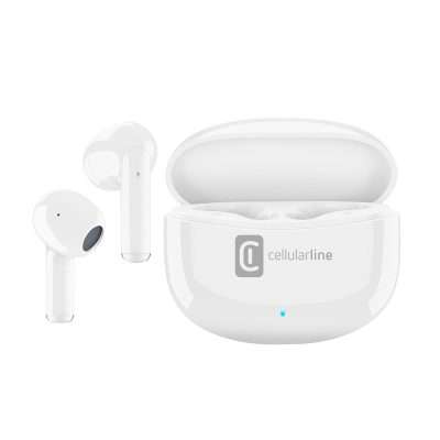 White TINY Earphones White