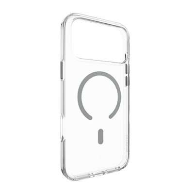 MagEasy iPhone 17 Pro Max Clear Case With Metal Buttons - Mist Ring