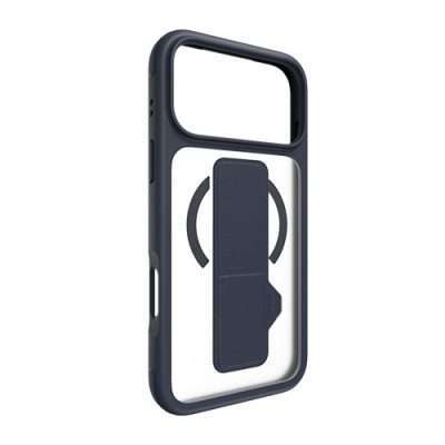 MagEasy GrabStand Dual Angle Stand Protective Case for iPhone 17 Pro - Midnight