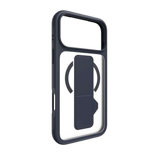 MagEasy GrabStand Dual Angle Stand Protective Case for iPhone 17 Pro - Midnight