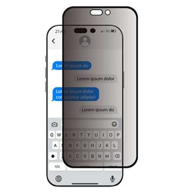 MagEasy iPhone 17 Pro Privacy Matte Tempered Glass