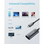 Anker USB-C To HDMI Cable – Gray
