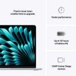 MacBook Air 15″ M4 Chip 16GB RAM 256GB SSD – Silver