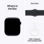 Apple Watch Series 11 GPS 42MM Jet Black Aluminum Case with Black – SB | S/M