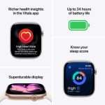 Apple Watch Series 11 GPS 42MM Silver Aluminum Case with Purple Fog – SB | S/M