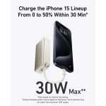 Anker Nano Power Bank 10,000mAh with Built-In Cable – White