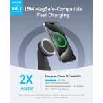 Anker MagGo Wireless Charger 2-in-1 Dock Stand – Black