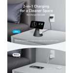 Anker MagGo Wireless Charger 2-in-1 Dock Stand – Black