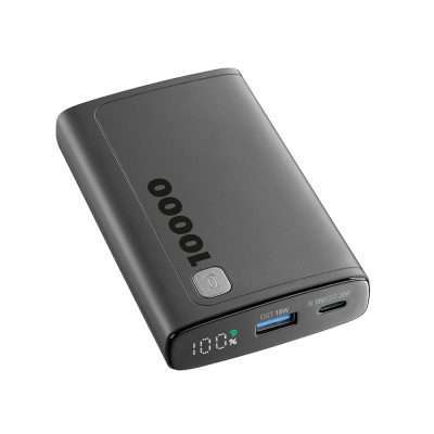 Cellularline Elite 10,000mAh Power Bank - Black