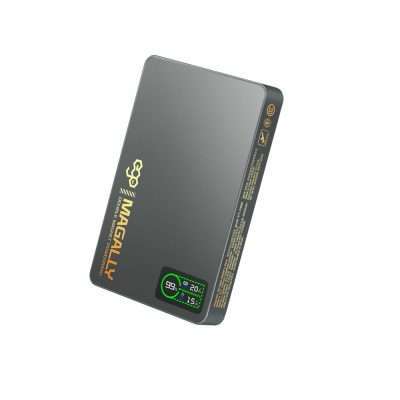 EGO 3 in 1 Qi2 10000mAh Power Bank MagAlly - Black