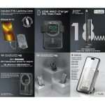 EGO 6 in 1 4S Magsafe 10000mAh Power Bank Ally Delivery – Black