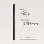 Pitaka Ultra Slim Case for iPhone 17 – Black Grey