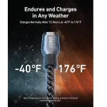 Anker Prime USB-C to USB-C Cable 240W 6ft – Black