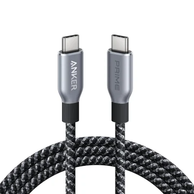 Anker Prime USB-C to USB-C Cable 240W 6ft - Black