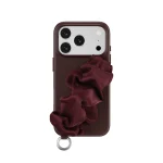 MagEasy Foulard M Bracelet iPhone 17 Pro Case – Burgundy