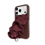 MagEasy Foulard M Bracelet iPhone 17 Pro Case – Burgundy