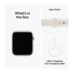 Apple Watch SE 3 GPS + Cellular 44MM Starlight Aluminium Case with Starlight SP M/L