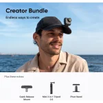 Insta360 GO Ultra Action Camera Bundle – Midnight Black