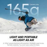 Insta360 X4 Air Action Camera Starter Bundle – Black