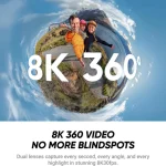 Insta360 X4 Air Action Camera Starter Bundle – Black