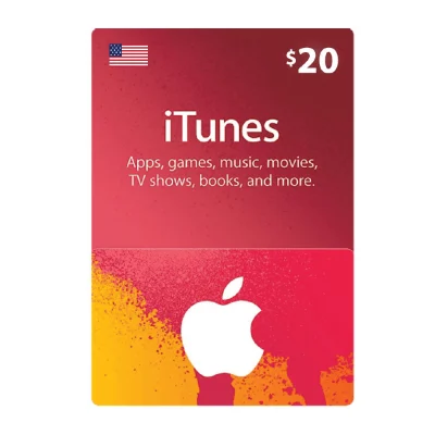 iTunes USA $20 Gift Card