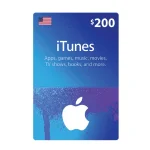 iTunes USA $200 Gift Card